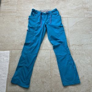 Life is peachy scrub pants XS